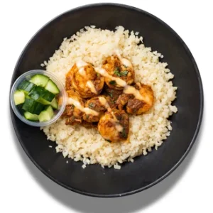 Chili-Lime Shrimp Cauli Bowl (Low Carb)