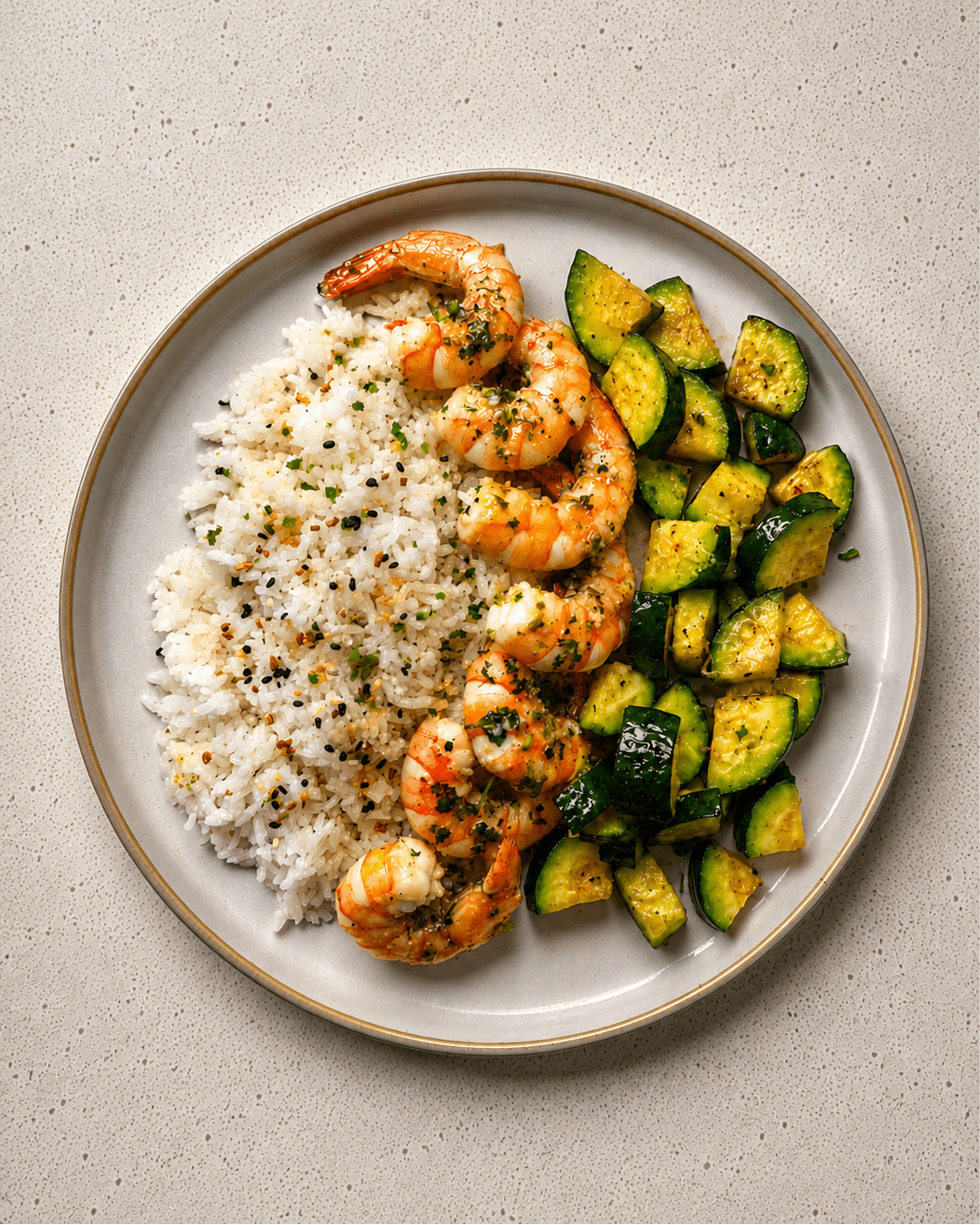 Shrimp Scampi Bowl