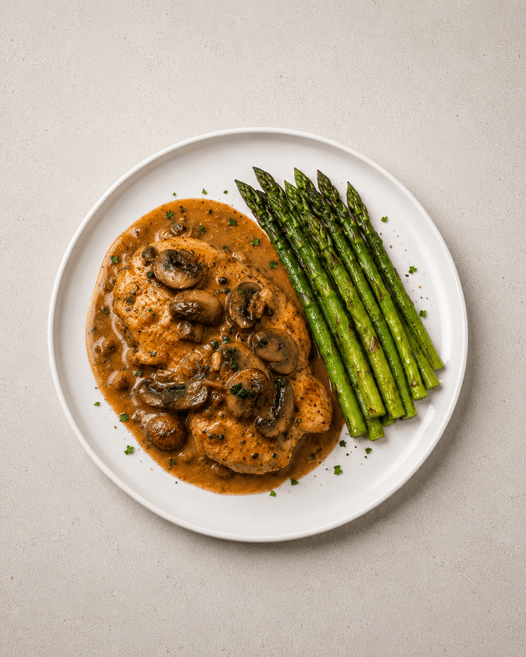 Chicken Marsala Low Carb